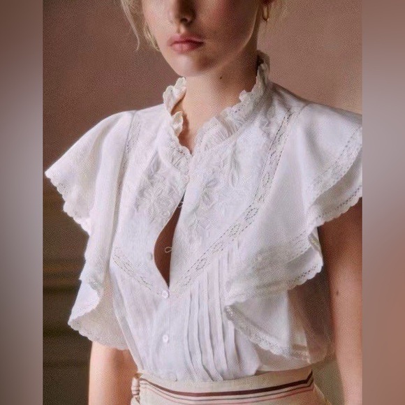 sezane deven blouse - Picture 2 of 8